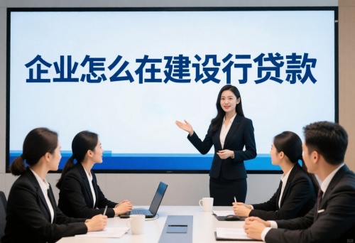 企业怎么在建设银行贷款？(图1)