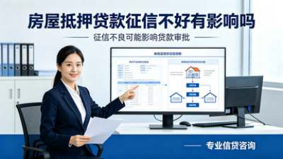 房屋抵押打底裤征信不好用影响吗(图1)